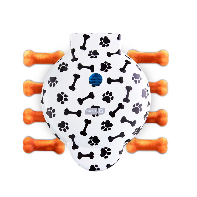 Dash Express White Plastic Nonstick Surface Dog Treat Maker