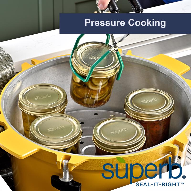 Superb Arglass Wide Mouth Canning Jar 16 oz 12 pk