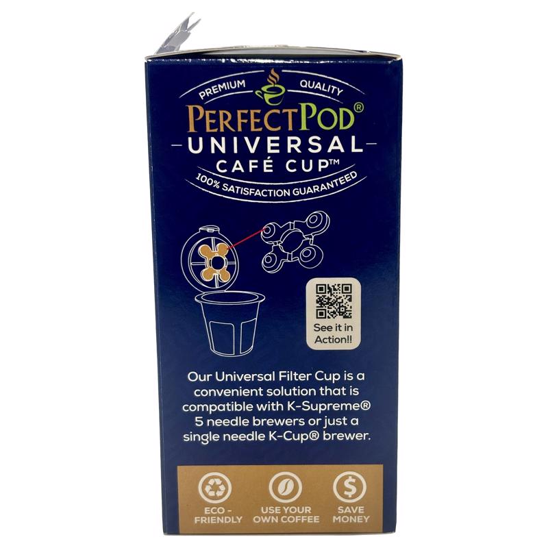 Perfect Pod Purple Plastic Disposable Cup Filters