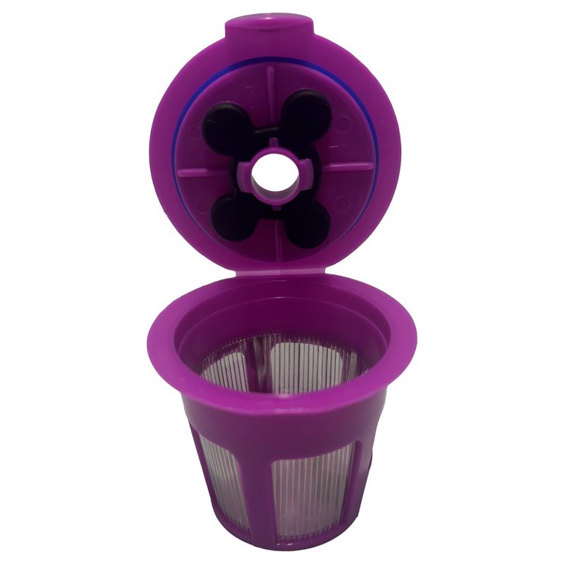 Perfect Pod Purple Plastic Disposable Cup Filters