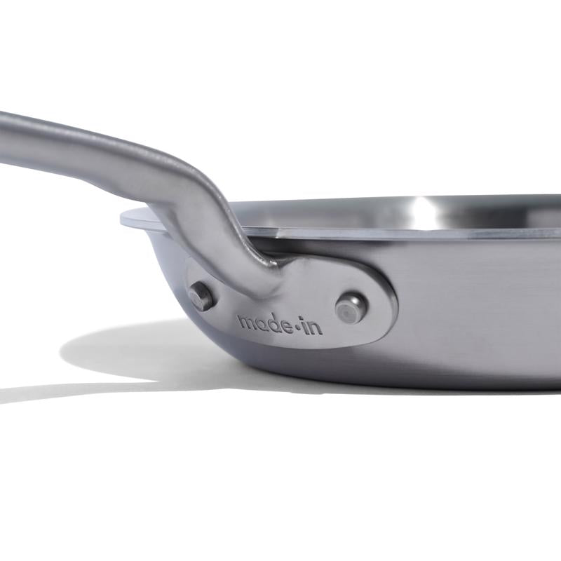 Made In Cookware Stainless Steel Fry Pan 8 in. Silver