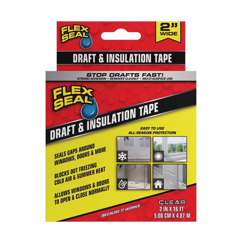 Flex Seal Family of Products 2 in. W X 16 ft. L Clear Sealing Tape