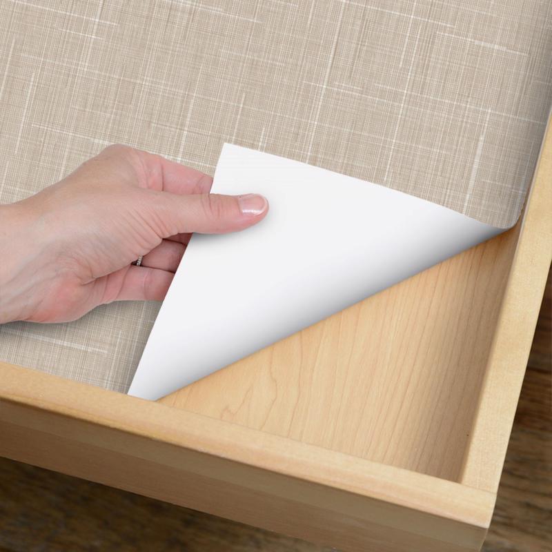 Con-Tact Self Adhesive 9 ft. L X 18 in. W Bamboo Shelf Liner
