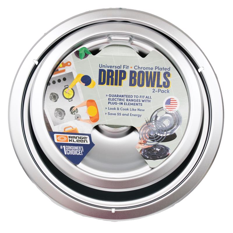 Range Kleen Steel Drip Bowls