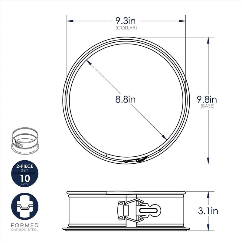 Nordic Ware Springform Pan Gray
