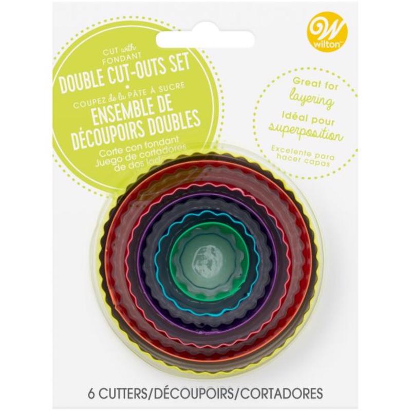 Wilton Round Cookie Cutter Set 6 pc