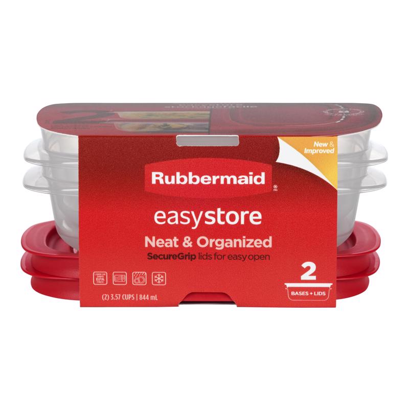 Rubbermaid 3.57 cups Food Storage Container Set 2 pk