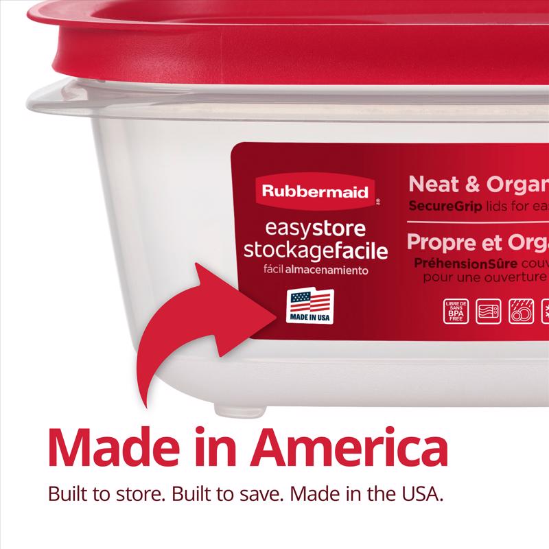 Rubbermaid 41.5 cups Food Container and Lid 1 pk