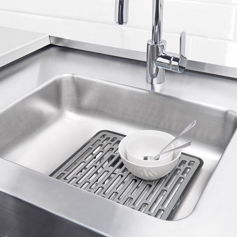OXO Good Grips 12 in. L X 12 in. W X 1 in. H Silicone Sink Mat