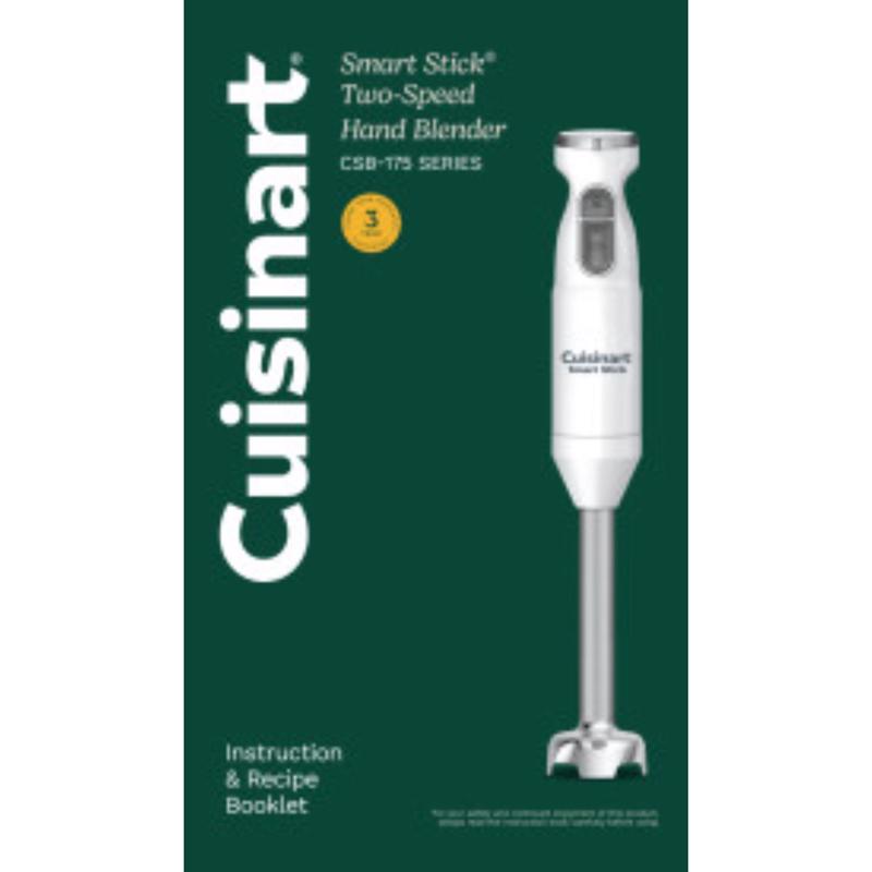 Cuisinart Smart Stick Silver 3 cups 2 speed Hand Food Mixer