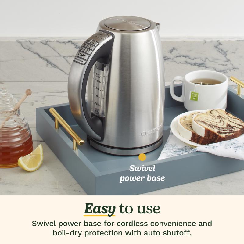 Cuisinart 1.7 L Silver Electric Kettle