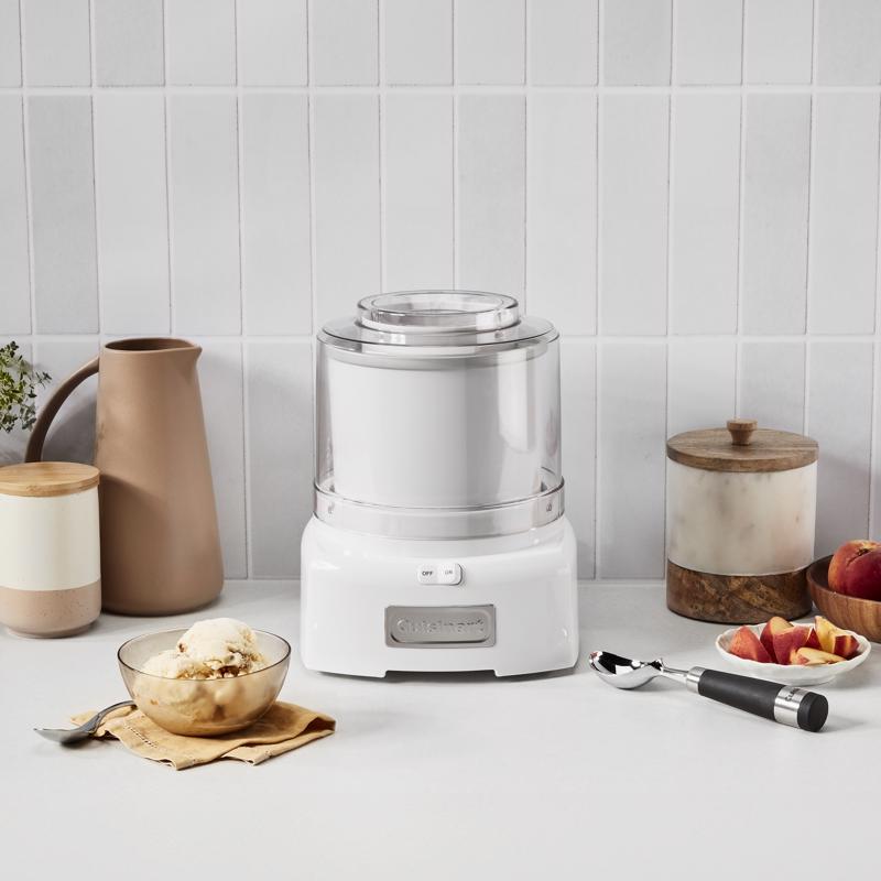 Cuisinart White 1.5 qt Frozen Dessert Maker 11.25 in. H X 9 in. W X 9.5 in. L