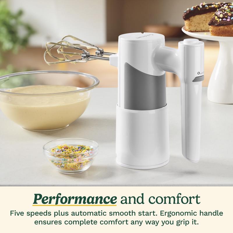 Cuisinart White 5 speed Hand Food Mixer