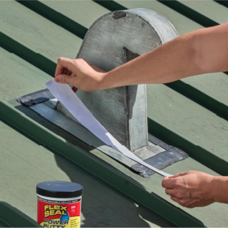 Flex Seal Family of Products Flex Seal Power Putty White Rubber Sealant 1 lb