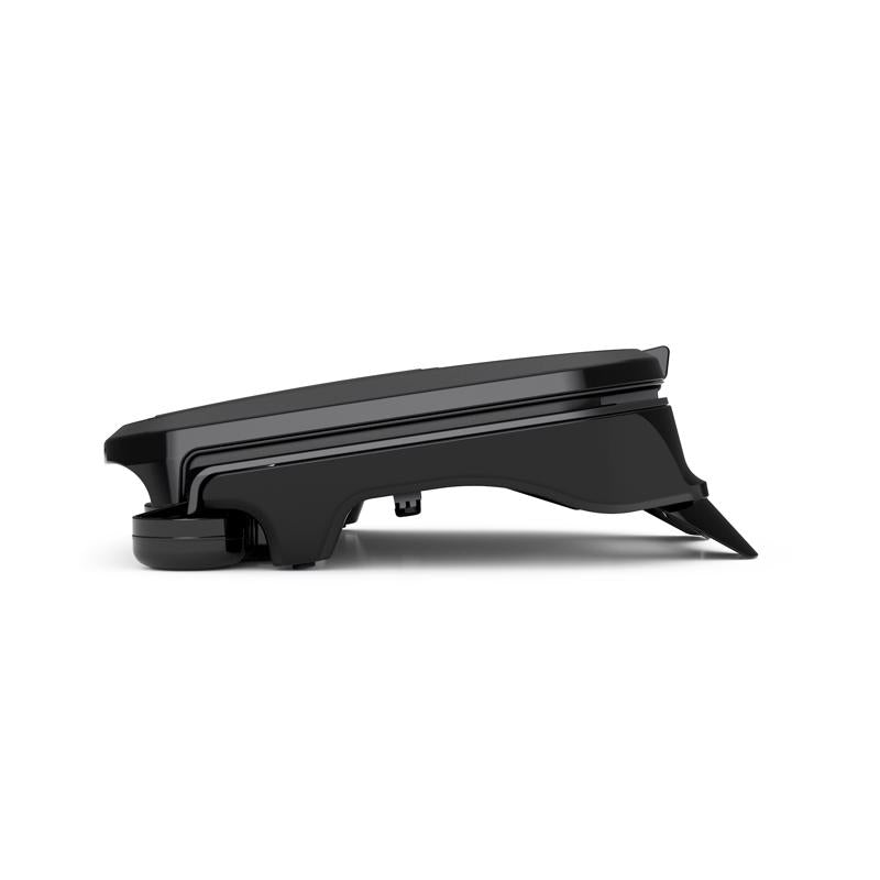 George Foreman Family Size Black Plastic Nonstick Surface Grill and Panini Press