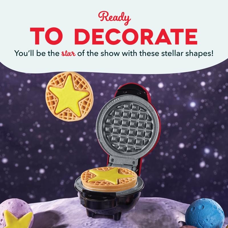 Dash Metal Mini Waffle Removable Plates