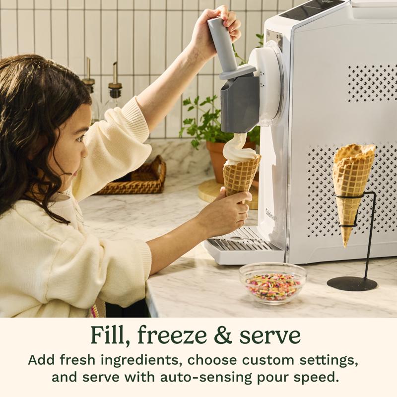 Cuisinart White 1.7 qt Frozen Dessert Maker 17.83 in. H X 7 in. W X 18.42 in. L