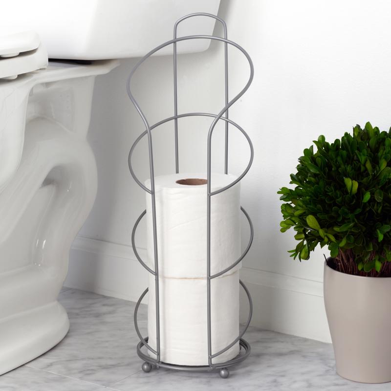 Zenna Home Toilet Paper Roll Reserve