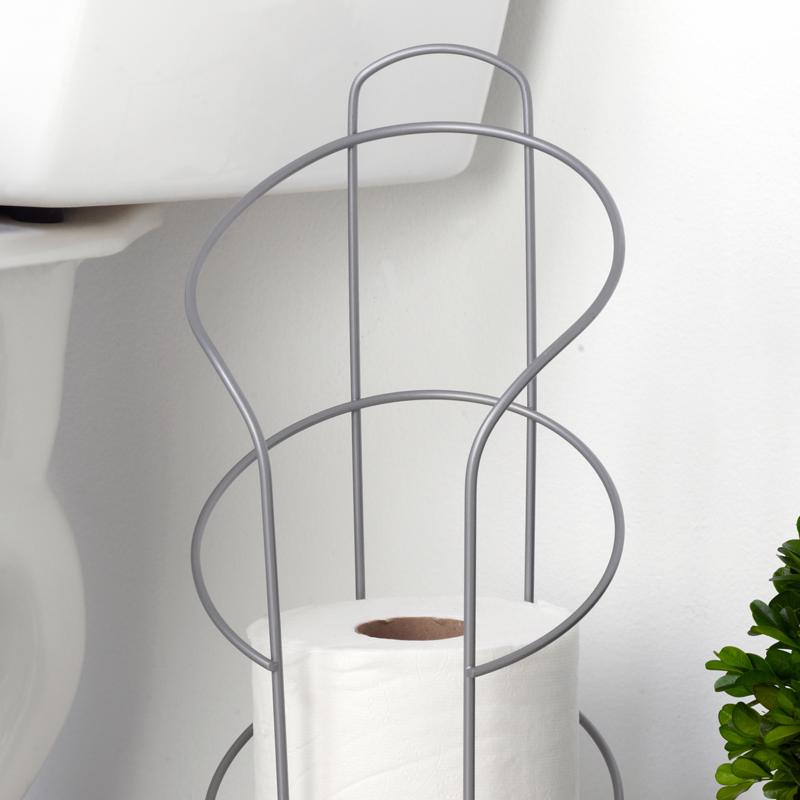 Zenna Home Toilet Paper Roll Reserve