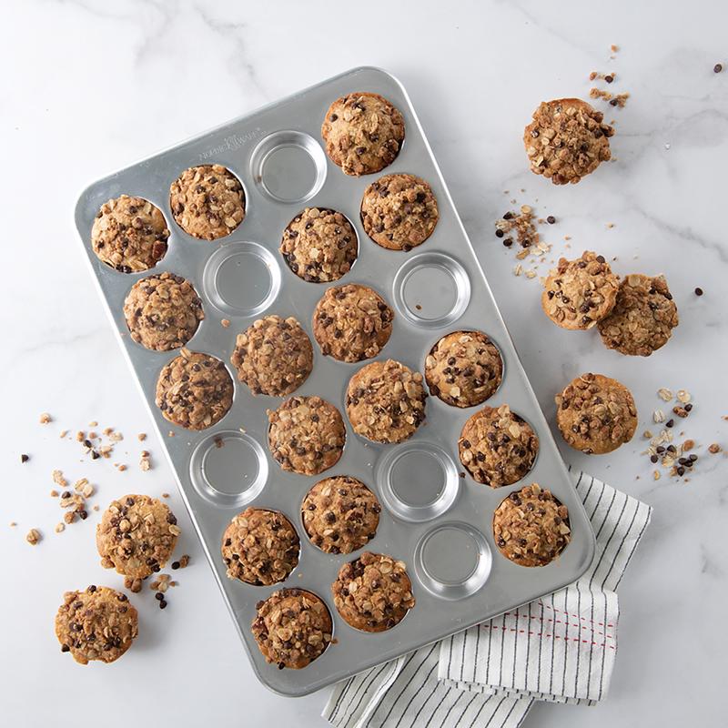 Nordic Ware 11 in. W X 17 in. L Mini Muffin Pan Silver