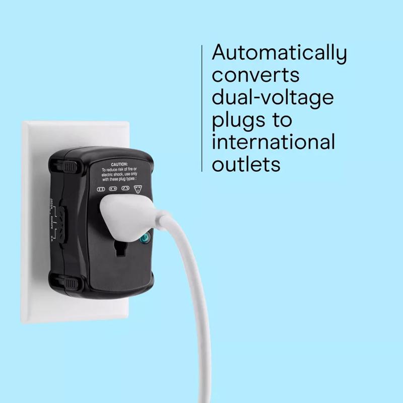 TravelSmart Type A/B/C/E/F/G/I For Worldwide All-In-One Adapter