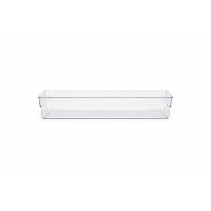 Core Home 13 in. L X 3 in. W X 2 in. H Clear Organizer