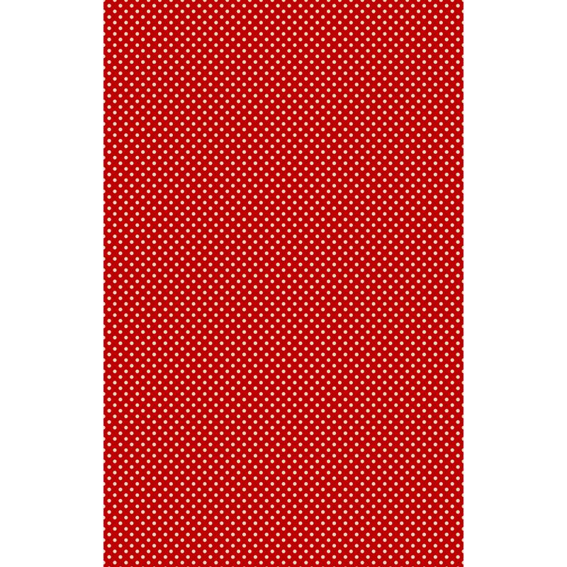 Geometry Multicolor Polyester Dotty Red Kitchen Towel 1 pk