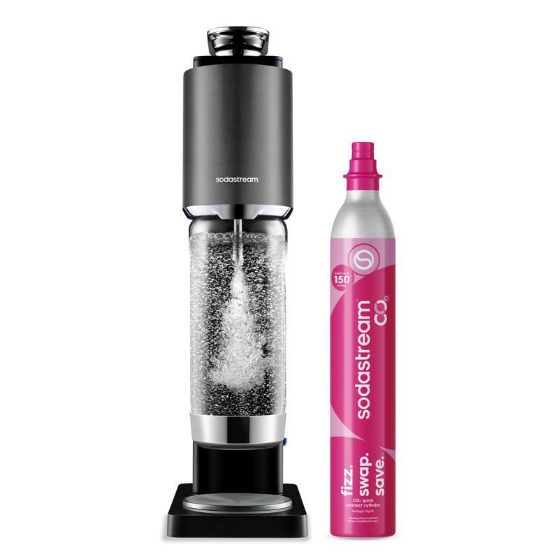 SodaStream Sparkling Water Machine Black 1 L Sparkling Water Maker Kit 1 each