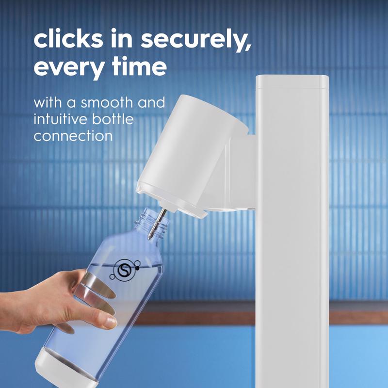 SodaStream Fresh White 1 L Sparkling Water Maker Kit