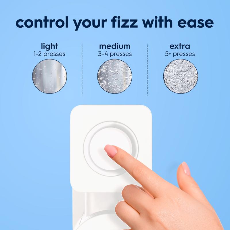 SodaStream Fresh White 1 L Sparkling Water Maker Kit