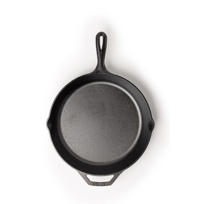 Lodge Cast Iron Skillet 12 in. Black