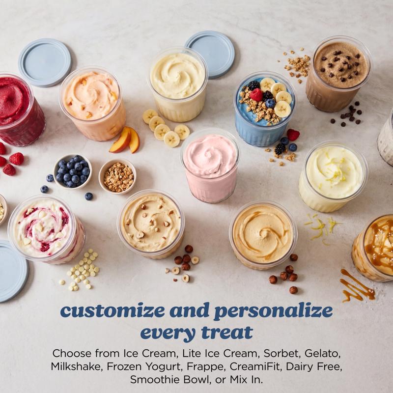 Ninja Blue 0.75 qt Ice Cream Maker 16.75 in. H X 8.25 in. W X 12.63 in. L