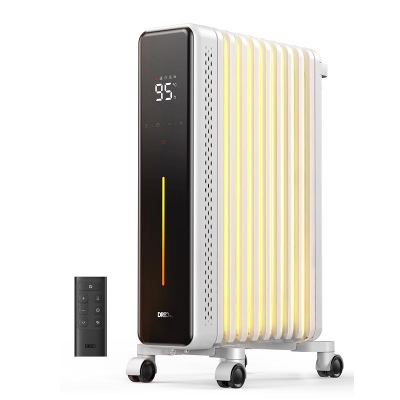 DREO 5118 Btu/h 250-300 sq ft Oil Filled Electric Radiator Heater