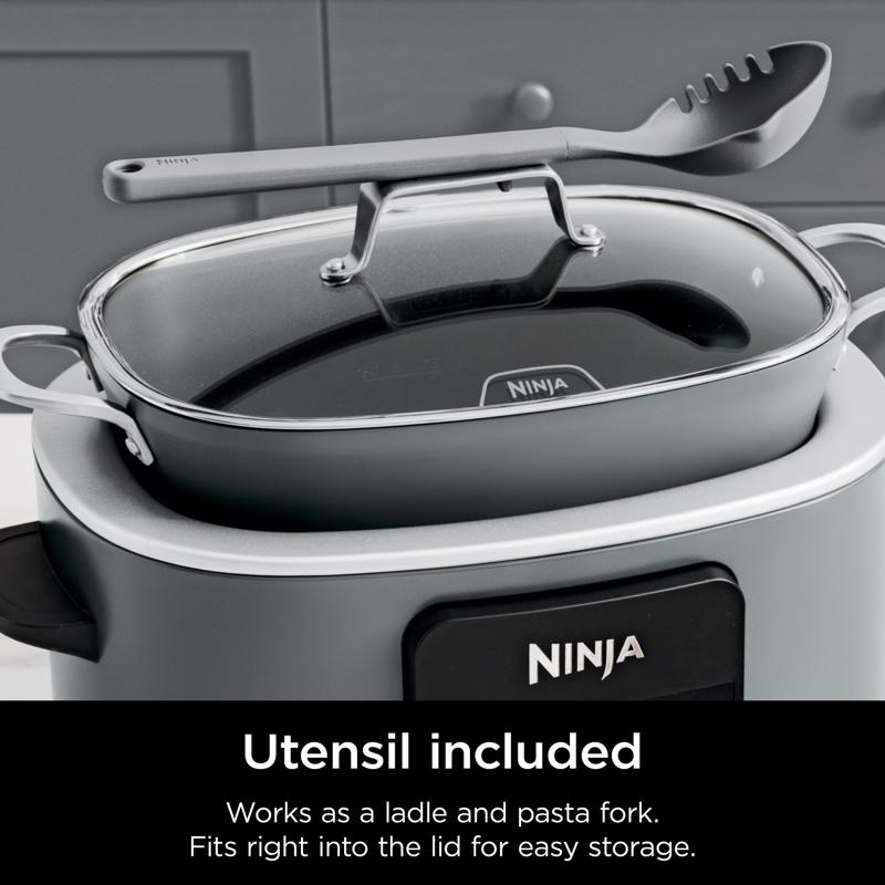 Ninja PossibleCooker 8.5 qt Gray Metal Programmable Multi-Cooker