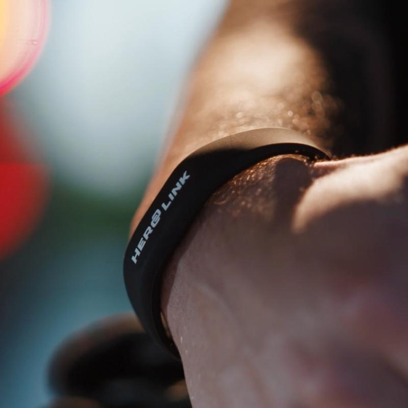 Hero Link Red Medical ID Bracelet 1 each