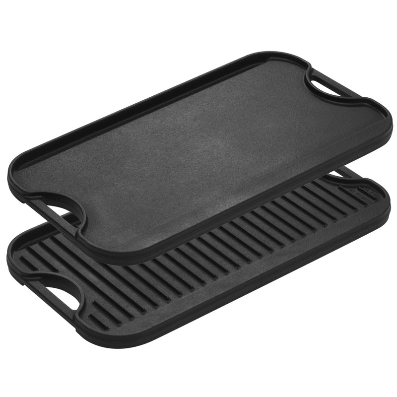 Lodge Logic Pro Cast Iron Griddle Black