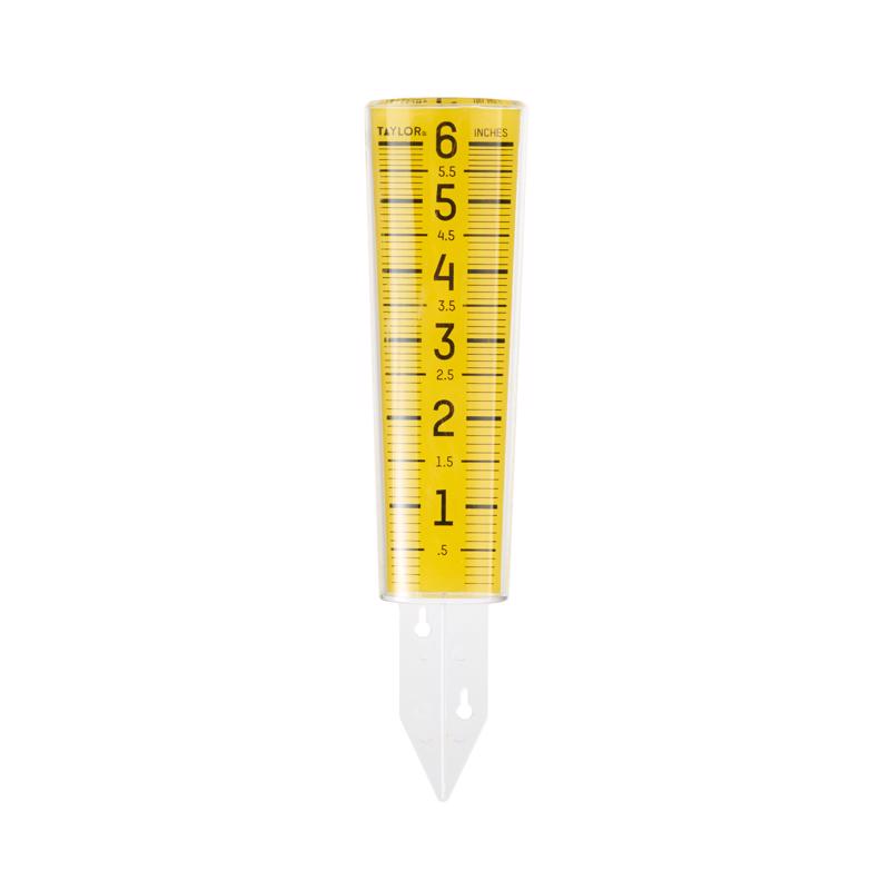 RAIN GAUGE/SPRINKLER 6"C