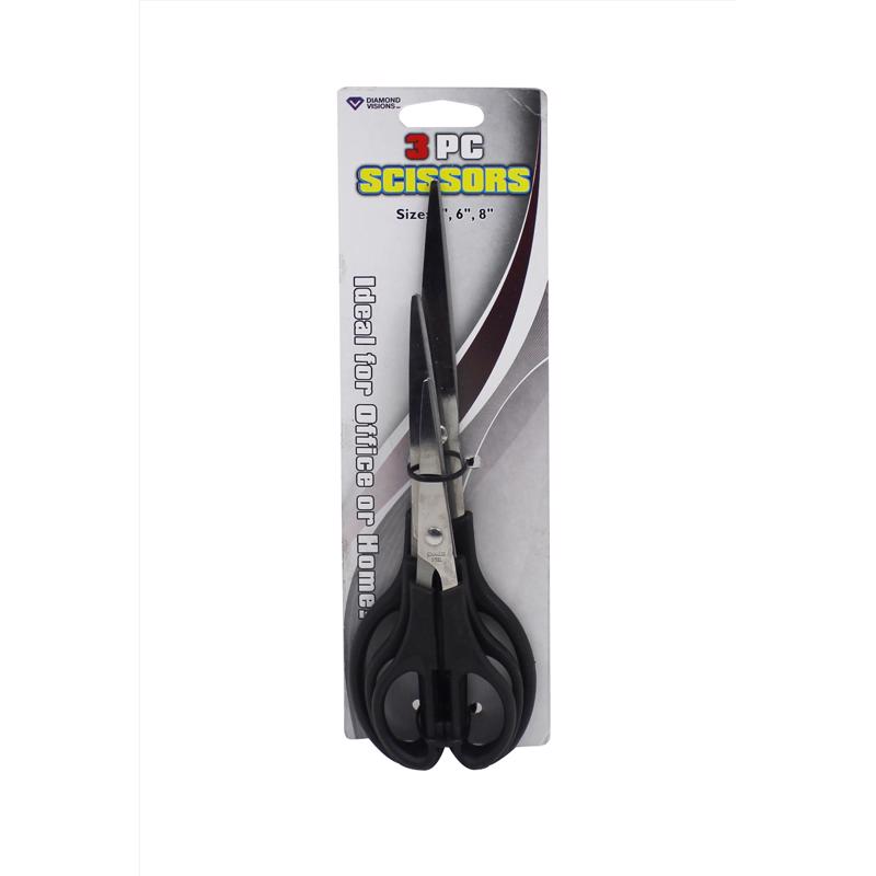 SCISSOR 3PC 4" 6" 8