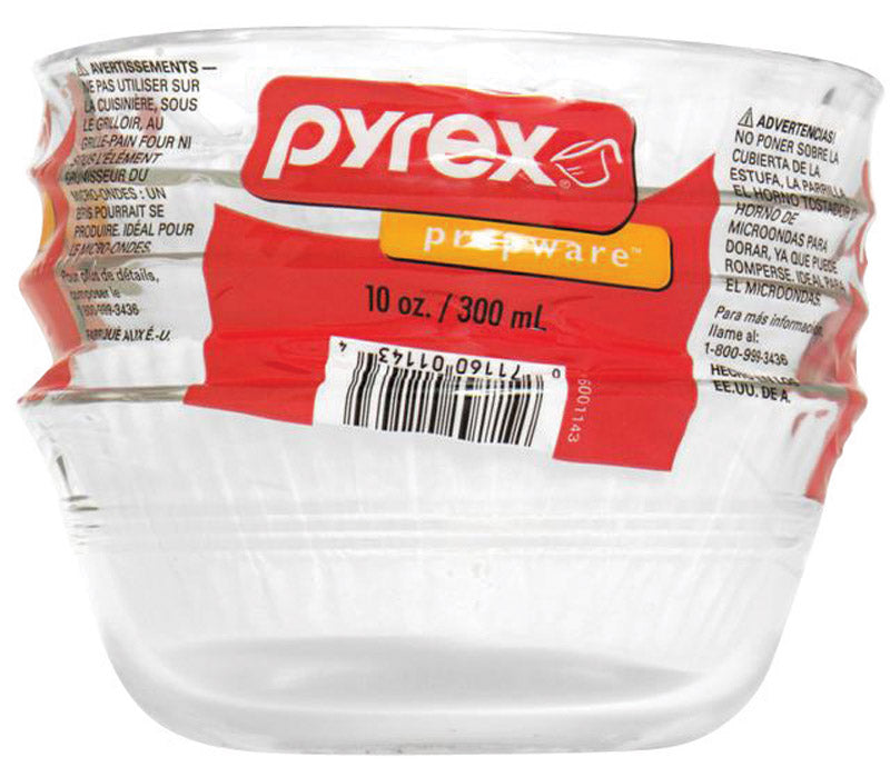 CUP CUSTARD PYRX10OZ PK4