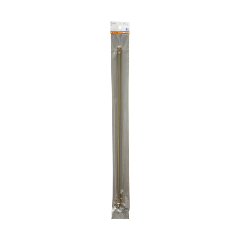 Kenney Brass Brass Curtain Rod 28 in. L X 48 in. L