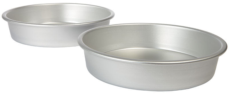 CAKE PAN ALUM 2 PK