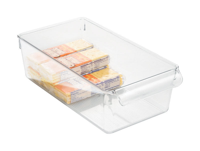 STORAGE BIN CLEAR 6"W