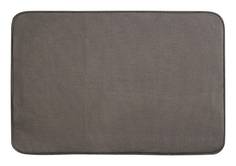 iDesign 24 in. L X 18 in. W X 24 in. H Microfiber Drying Mat