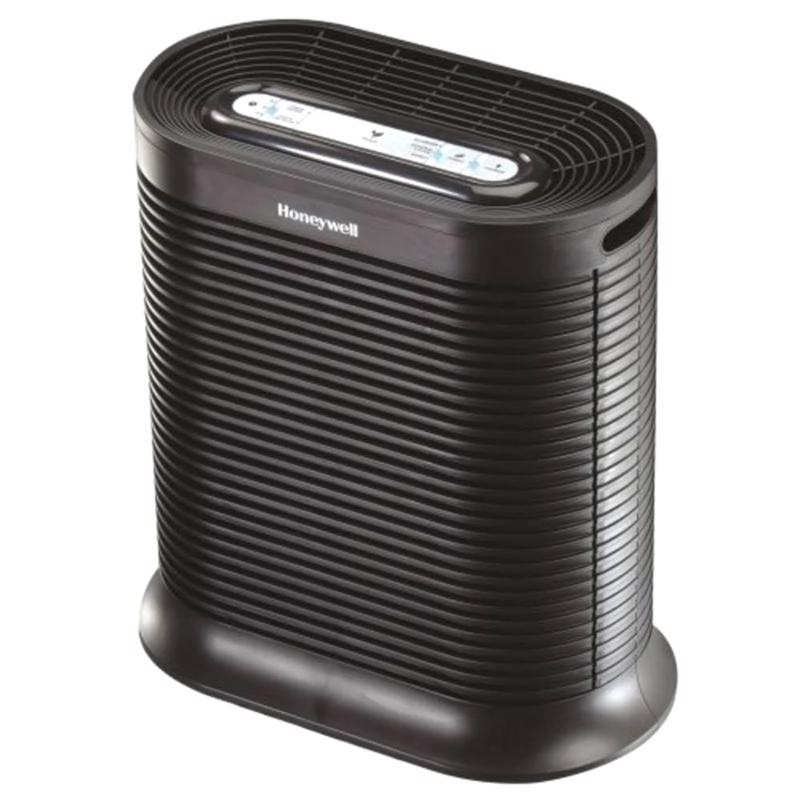 Honeywell HPA200 HEPA Air Purifier for Large Rooms - Microscopic Airborne Allergen+ Reducer, Cleans Up To 1500 Sq Ft in 1 Hour - Wildfire/Smoke, Pollen, Pet Dander, and Dust Air Purifier – Black