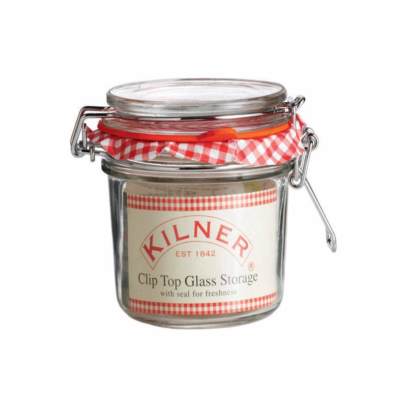 ROUND CLIP TOP JAR 12 OZ