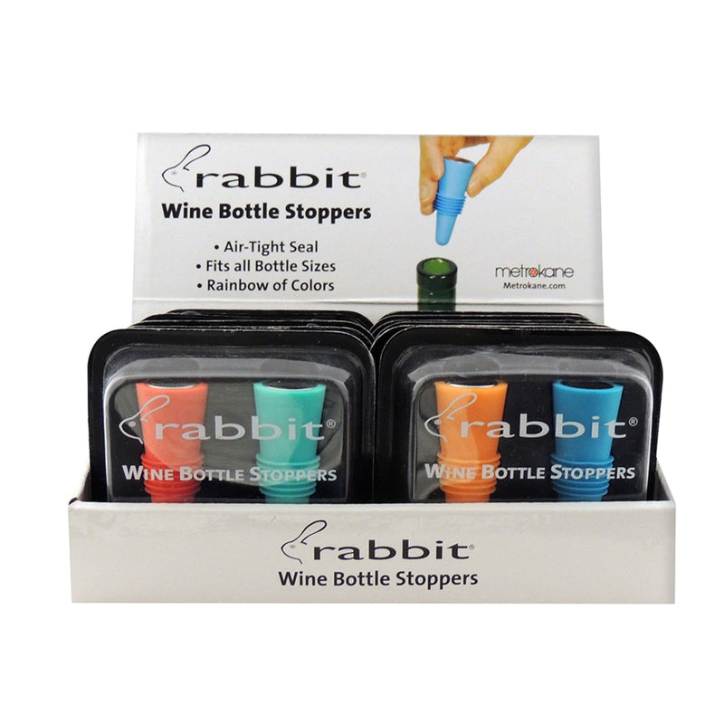Rabbit Assorted Rubber Bottle Stopper
