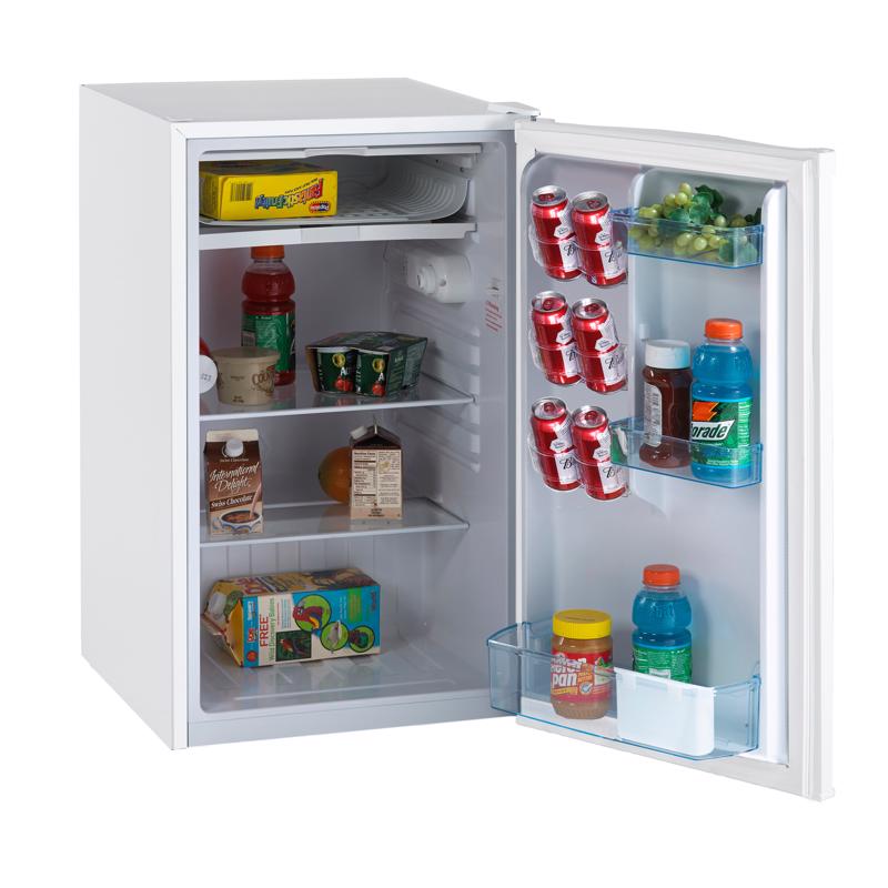 Avanti 4.4 cu ft White Steel Mini Refrigerator 110 W