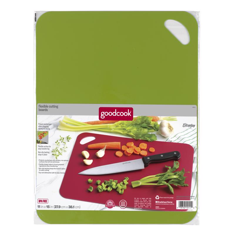 Good Cook 11.5 in. L X 15 in. W Plastic Cutting Board