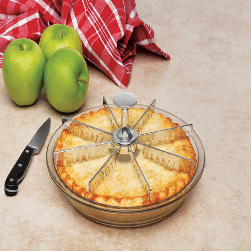 Harold Import Silver Stainless Steel Pie Cutter