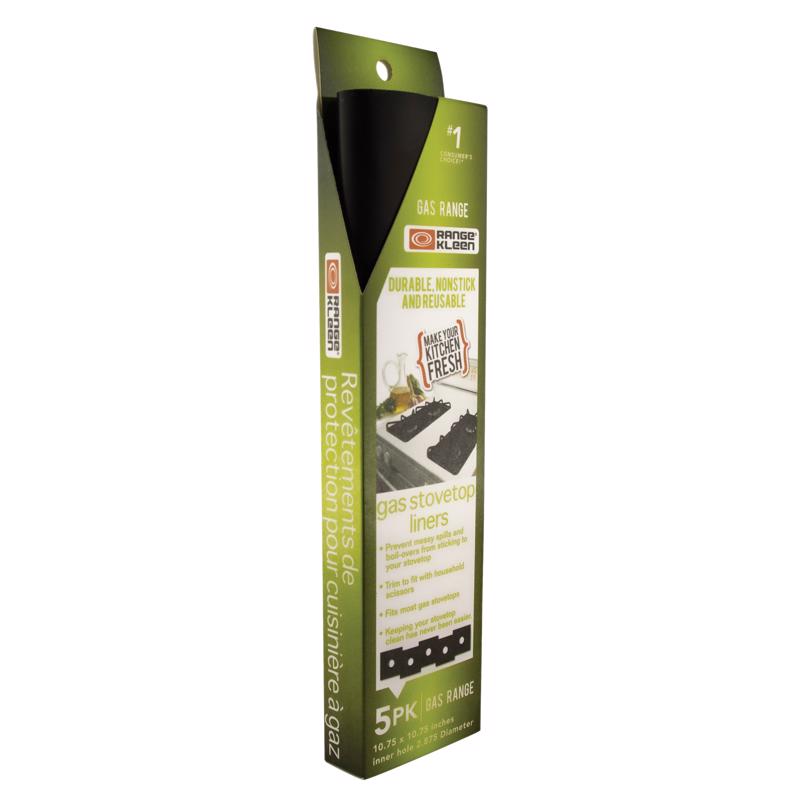 Range Kleen Plastic Stovetop Liners 12.625 in. W X 12.625 in. L